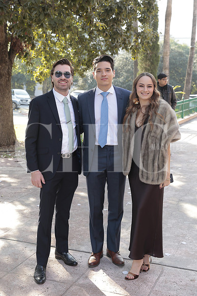 David Villarreal, Pedro Vela y Andrea Fuentes 2