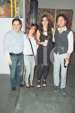 Adalberto Madero, Mireya Villarreal de Madero, Silvia Palacios y Raúl Cerrillo