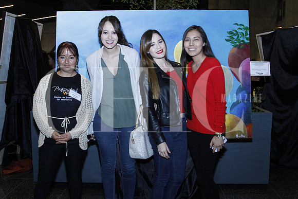 Martha Guevara, Sofi Villarreal, Diana Villarreal y Laura Reyes