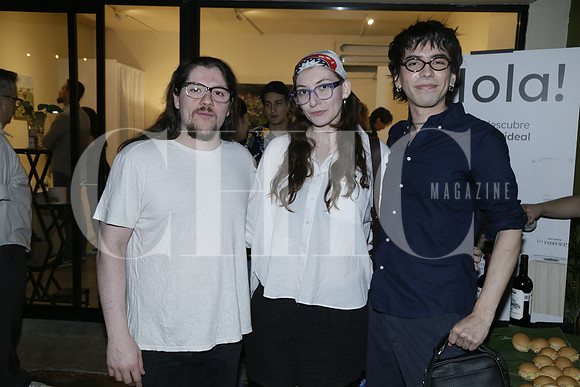Vidal Villalón, Andrea Gómez y Artur Mora