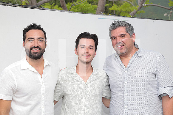 Pepe Gonzalez,Alberto Moreno y Raul Villarreal