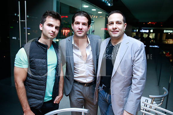 Manuel Villamar, Nino González y Guillermo Arroyo