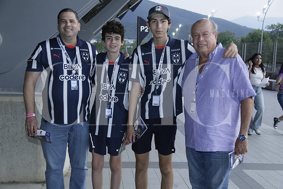 Oscar Garza, Marcelo Garza, Oscar Garza y Jorge Leal