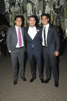 Andres Garza, Mauricio Calderoni y David Sablah