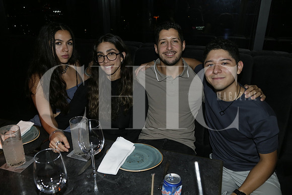 Carolina Cantú, Delisa Sánchez, Adrían Díaz y Daniel Silva