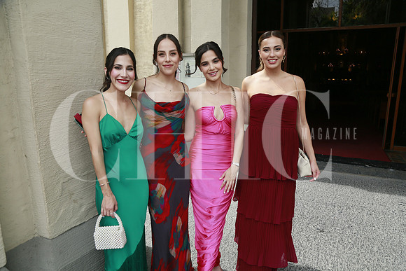 Eugenia Sánchez, Paulina De la Vega, Karla Cano y Daniela Curiel