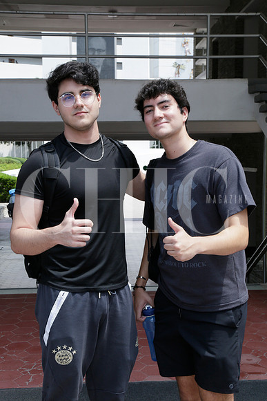 Javier Flores y Marco González