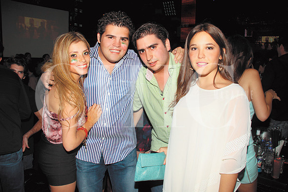 Mariel Ferrigno, Juan José Galán, jorge Treviño y Mariana Treviño