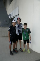 Eugenio Flores, Jorge Garza y Emilio Garza
