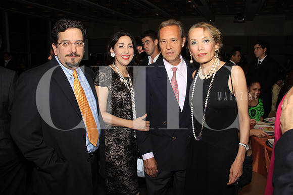 Gerardo Calderón, Magdalena Herrera de Calderón, Alberto Paéz y Celina Calderón de Páez