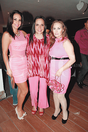 Cinthia Oates de De la Vega, Verónica Marcos y Verónica Batis de Samar