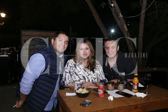 Adrián Brambila, Itzel Blacke y Marco Arteaga 1