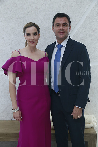 Astrid Abugaber y Felipe Valdovin