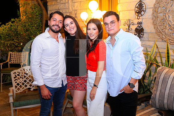 Ricardo Zarzosa, Montse Zabaleta, Cristy Gil y José González