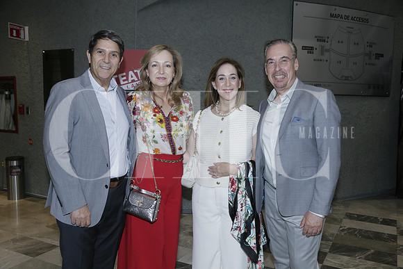 Gerardo Cantú, Alicia Pérez de Cantú, Paulina Garza y Daniel Villareal