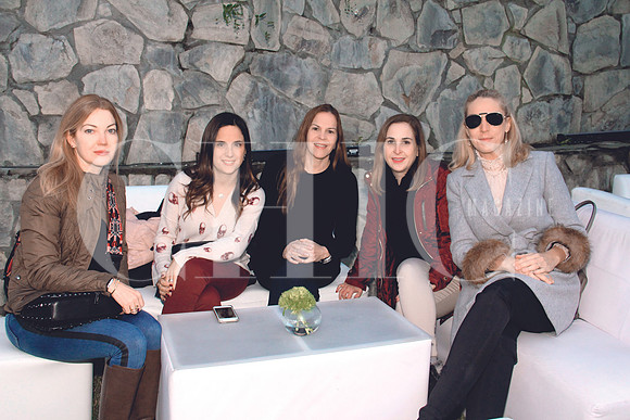 Alejandra Domínguez de Fernández, Gaby Mendoza de Benítez, Bárbara Lankenau, Vilma Salas de Guzmán y Verónica Gracia