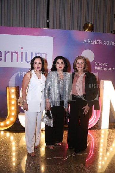 Maye Garza, Alicia Boesh de Santos y Alicia Navarro 5