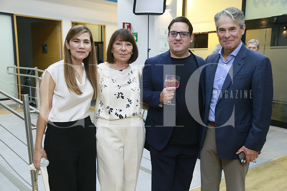 Silvia Chávez, Catalina Roel, Jaime Rivero y Guillermo Torre