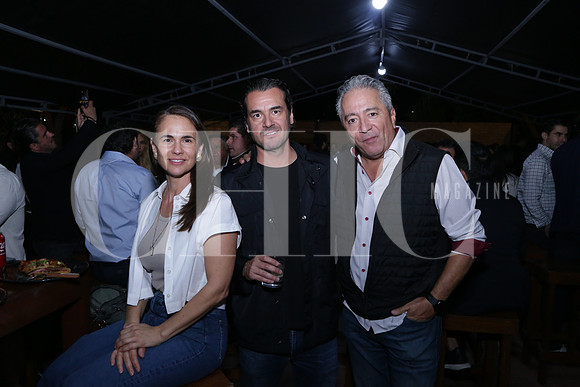 Daniela Garza, Alberto Villarreal y Salvador Salazar 1