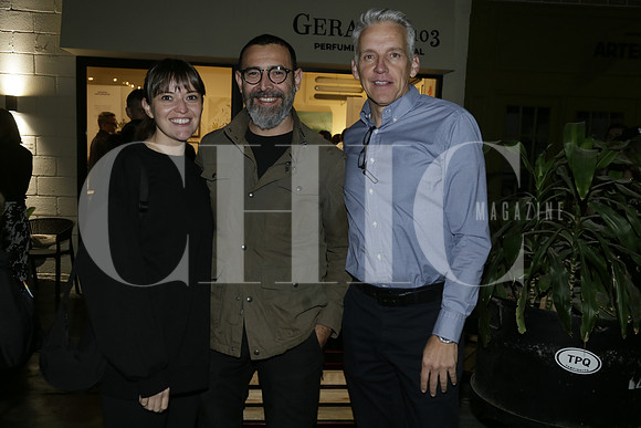 Rocio Serna, Vicente Tapia y Diego González