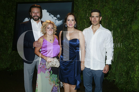 Mauro de la Torre, Priscila Carrilo, July Elizondo y Sebastian Adriozola