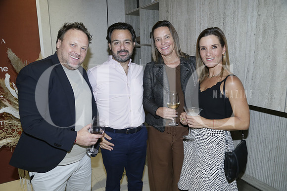 Erwan Lhelguen, Enrique Carlin, María Fernanda Vergara y Marimar Pando