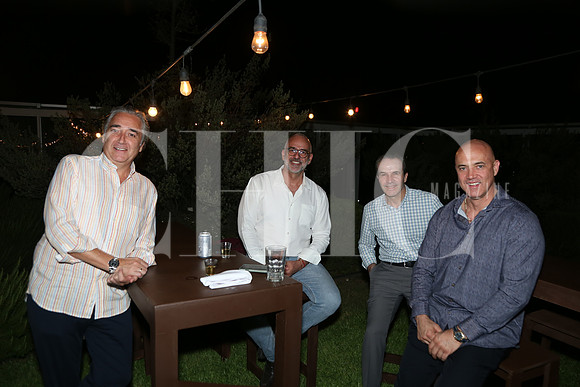 Guillermo Luna, Eduardo Rodrigo y Vicente Saiso y Carlos Fenton0