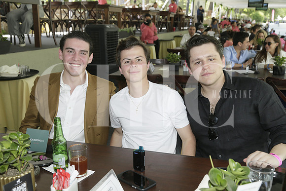 Juan Diego Páez, Marcos Minondo y Juan Crlos Celada