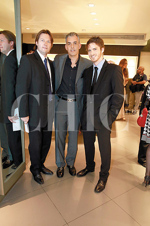 Oscar Estadelmann, Juan Carlos Blanco y Marck Alins