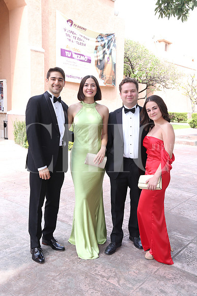 Fernando Ramírez, Monserrat Reyes, Genaro Sañudo y Paulina González 1