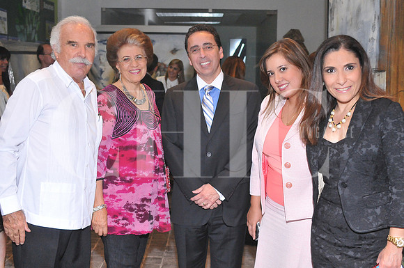 Reynaldo Farías, Morena de Farías, Luis Enrique Guerrero, Melissa Mitre y Ana María Elizondo