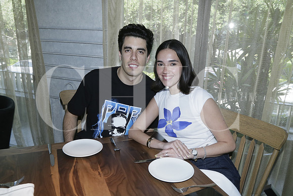 Eduardo Gallegos y Eugenia Guerra
