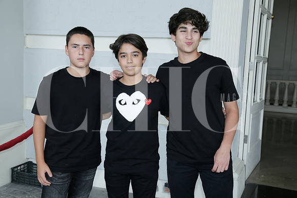 Nico Cazares, Marcelo Zurita y Gabriel Acosta