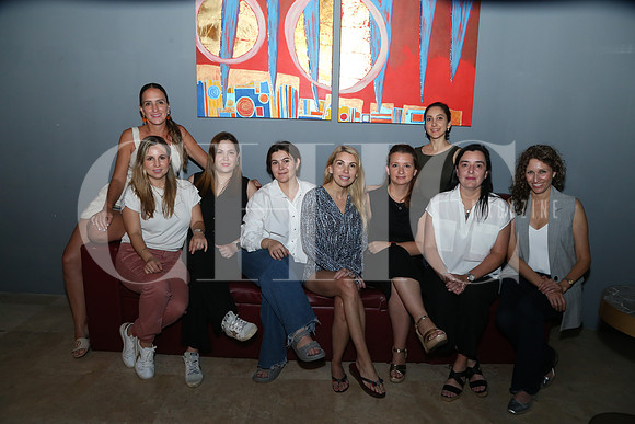 Alejandra Menchaca, Nora Treviño, Blanca Garza, Mónica Martínez, Roberta Barrera, Paty Silveira, Ana Cecy Martínez, Alma Franco y Edna Díaz de Sandy 3