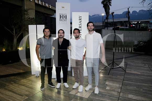 Armando Drexel, Juan Pablo Leal, Marcelo Bremer y Marcelo Mutio