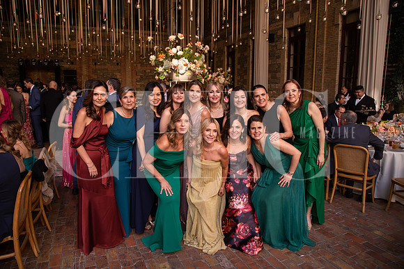 Olga Canales, Esperanza Llaguno, Esthela Anzola, Gabriela Cantú, Verónica Cárdenas de Quintana, Katia Garza, Verónica Muraira, Marlene Saide, Laura Huerta, Dora Pérez de Lozano, Alba Flores y Cel