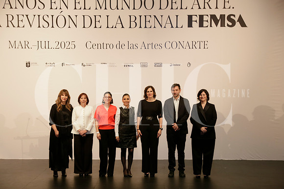 Laura Pacheco, Rosa María Rodríguez, Jessica Ponce, Melissa Segura, Lorena Guillé, Daniel Garza y Lucia Lara