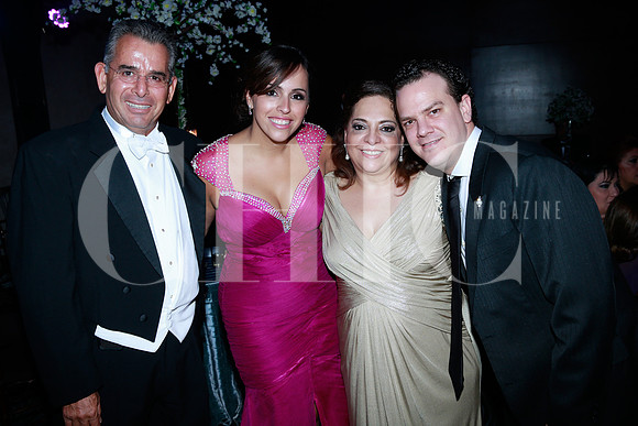 Jesús Susarrey, Alma Susarrey, Alma Flores y Mauricio Hinojosa
