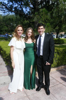 Julieta Carmona, Isabella Ramos y Jorge luis Ramos