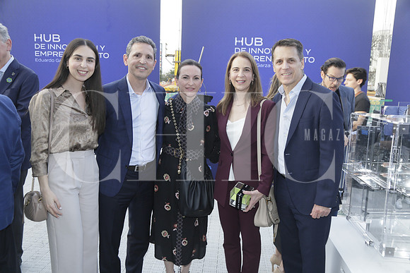 Eugenia Salinas, Eduardo Garza T, Lucia Elizondo de Garza T, Carmen Garza T y Antonio Salinas