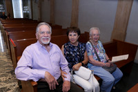Jesús Cruz, Martha de Cruz y Virginia Parás
