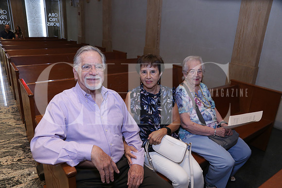 Jesús Cruz, Martha de Cruz y Virginia Parás