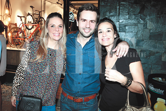 Marcela Nuñez, Emmanuel Moreau y Ana Bautista