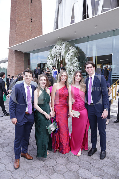 Jaime Garza, Marifer Lozano, Sandra de Lozano Raquel Lozano y Antonio Pena 1