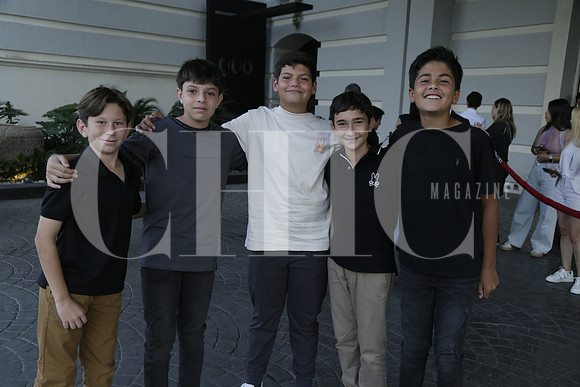 Marcelo Pérez, Adrián Gutíerrez, Bernardo Pérez, Carlos Peña y Nicolás Canale