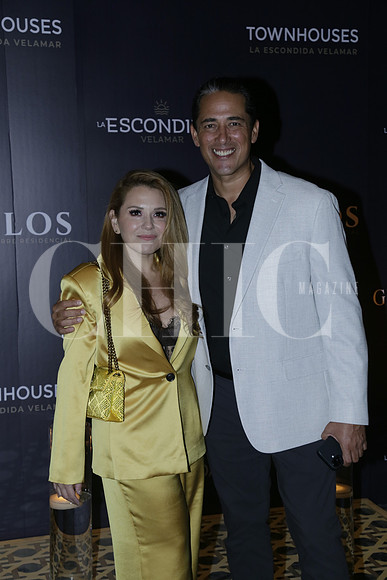 Lily Pierce y Orlando Loredo