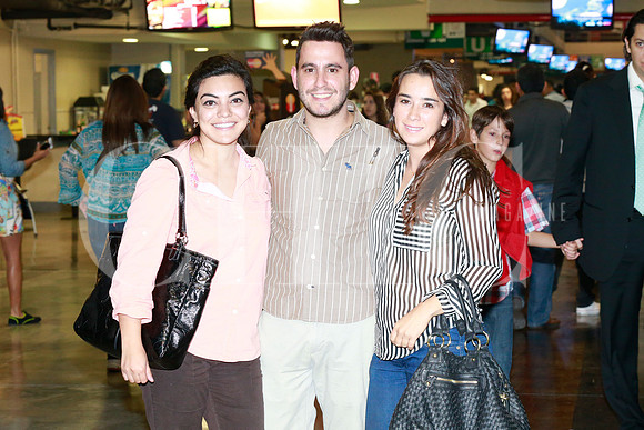 Adriana Fikir, Luis Ruiz y Mayela Domínguez