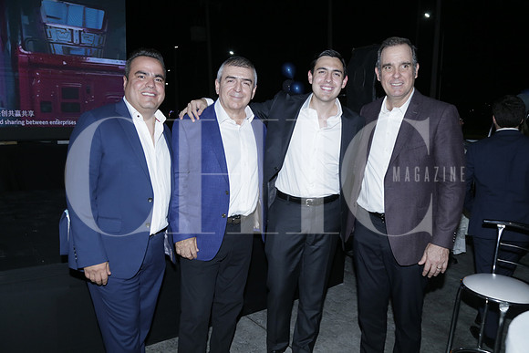 Héctor Martín, Ismael De León, César Garza y Jesús DIllón