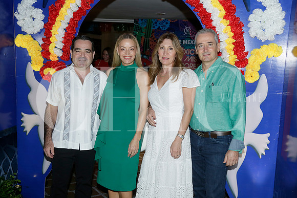 Oscar Zavala, Frida Erhard, Diana González y Ruperto González
