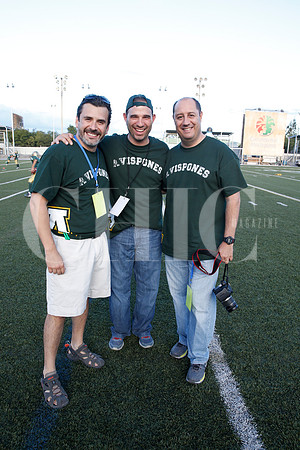 Rómulo Elizondo, Adrián García y Héctor Cruz